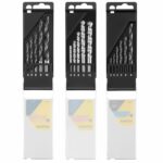 Conjunto de 3 estuches con 16 brocas