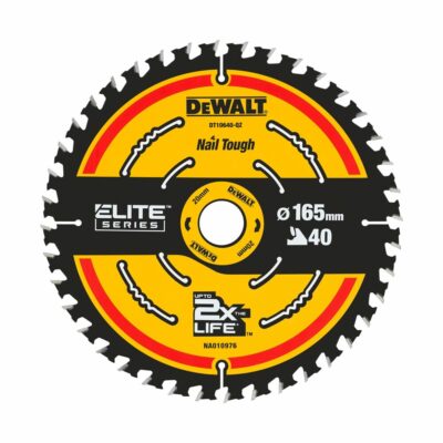 Dewalt DT10640-QZ disco para sierra circular 165 x 20mm, 40 dientes.