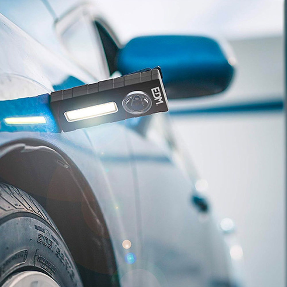 Linterna LED EDM Petaca de Bolsillo a Batería, 250Lm + 300Lm - Imagen 5