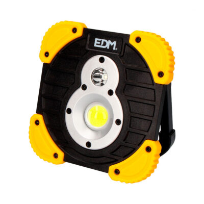 Linterna foco recargable con 2 LED 10W 750Lm