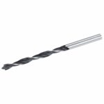 Broca de acero para madera con punta centradora