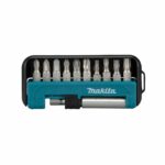 Set de puntas Makita D‑64995 con 10 puntas de 25 mm y portapuntas magnético