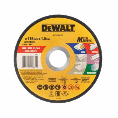 Dewalt DT20596 disco Multi-Material 115mm