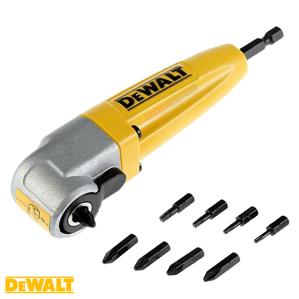 Acoplamiento angular para taladro Dewalt DT71517,para acceder a espacios reducidos.