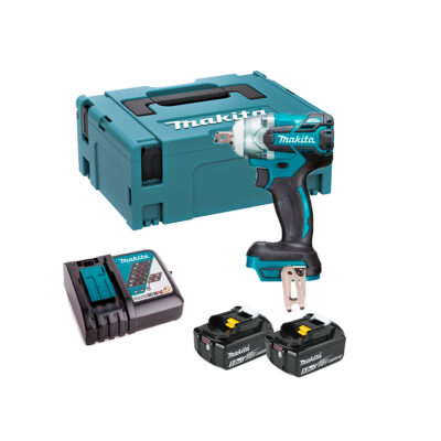 Llave de impacto con baterías y cargador