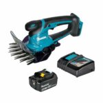 Makita DUM604RTX tijera de hierba 18V LXT con 1 batería de 5,0Ah y cargador rápido, corte de 160 mm