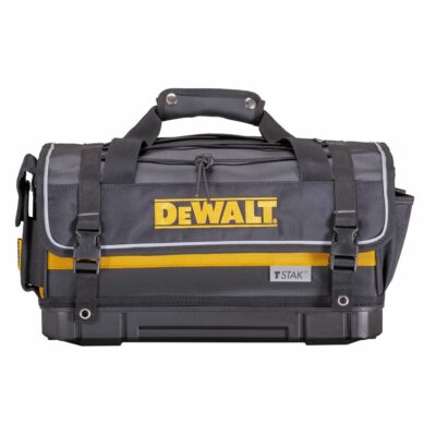 Maletín DeWALT DWST83540-1 TSTAK 2.0 IP54 con bandeja organizadora, apilable y resistente