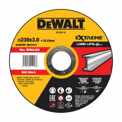 Dewalt disco de corte para metal