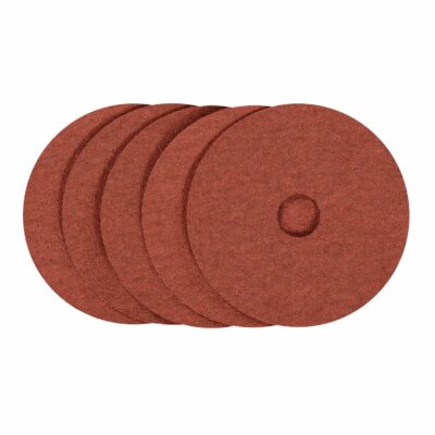 Discos de lija x5 base fibra Stanley