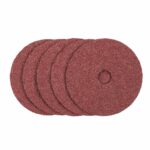 Discos de lija x5 base fibra Stanley