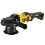 Pulidora rotorbital DEWALT DCM848P2-QW de 125 mm con dos baterías XR 18V 5.0Ah, cargador y bolsa de transporte blanda