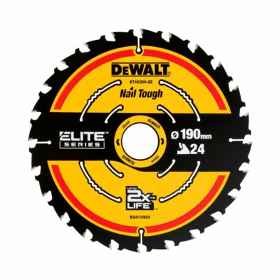 Dewalt DT10304-QZ disco para sierra circular 190 x 30mm, 24 dientes.