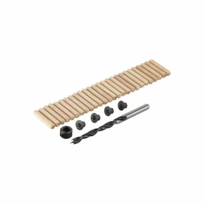 Kit espigas con broca para madera Stanley