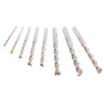 Estuche con 8 brocas para piedra