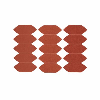 Hojas de lija grano 120,180,240 para mouse Stanley