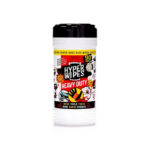 Hyper Wipes Heavy Duty bote de 90 toallitas húmedas multiusos XXL para manos, herramientas y superficies