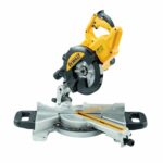 Sierra ingletadora telescópica DeWalt DWS774-QS 1400W con disco de 216 mm y sistema de guía XPS