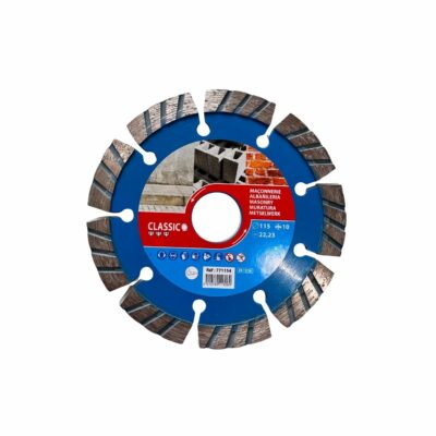 Disco diamante Leman DIA.00077 para hormigón, 115 mm, segmentos turbo, referencia 771154