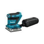 Makita DBO482Z lijadora orbital 18V LXT, freno eléctrico, sistema de recogida de polvo, solo herramienta