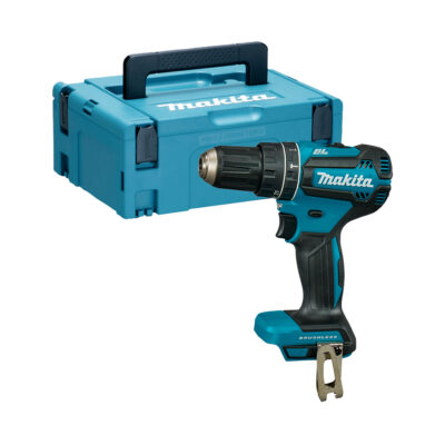 Taladro combinado Makita DHP485ZJ 18V LXT sin escobillas, solo herramienta con maletín Makpac