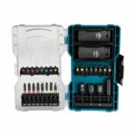 alt="Makita E-07060 set de 30 piezas con puntas de atornillar de 25 y 75 mm, llaves de vaso, adaptadores y portapuntas magnético"