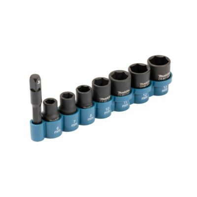 Set Makita E‑12289 de 8 llaves de vaso con inserción 1/4