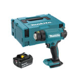 pistola de calor 18V 550º Makita con batería 5Ah