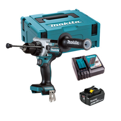 Makita DHP486 taladro percutor 18V LXT 130Nm 1 x 5ah batería