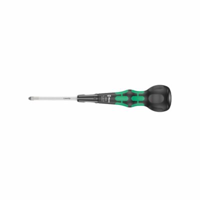 Wera 1855 PZ Destornillador Pozidriv PZ2 x 100 mm Kraftform Ball-Grip
