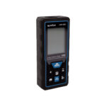 Medidor láser de distancias con pantalla HD, alcance de 50 metros, 6 funciones de medición y carcasa resistente de ABS negro