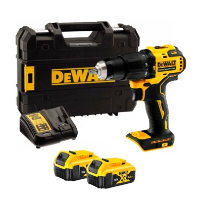Taladro Dewalt 18V DCD709 con baterías de 5ah