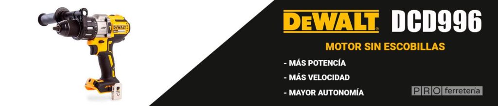 Taladro DCD996 mas potente mas aotonomia mayor velocidad motor sin escobillas