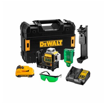 Nivel laser Dewalt 360 verde