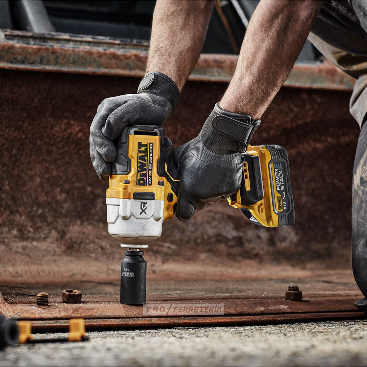 Dewalt DCF961NT-XJ18V XR llave de impacto 1/2" alto par 1632 nm - Imagen 5