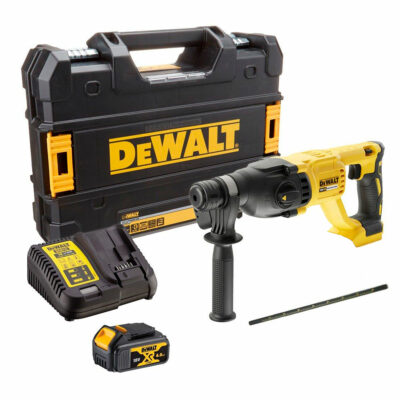 Dewalt DCH133M1-QW martillo percutor a batería con una batería de cuatro ampreios hora