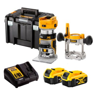 Fresadora a batería Dewalt DCW604P2-QW