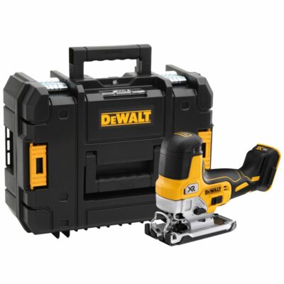 DeWalt DCS335NT XR 18 V sin batería en maletín TSTAK, cuerpo compacto body‑grip
