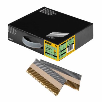 Clavos galvanizados DeWalt DNPT2863 28 grados 2,8x63 mm para clavadora neumática de estructura