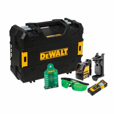Dewalt kit nivel láser verde más medidor láser con gafas verdes