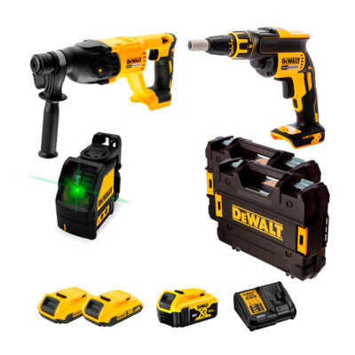 Dewalt kit herramientas a bateria pladur