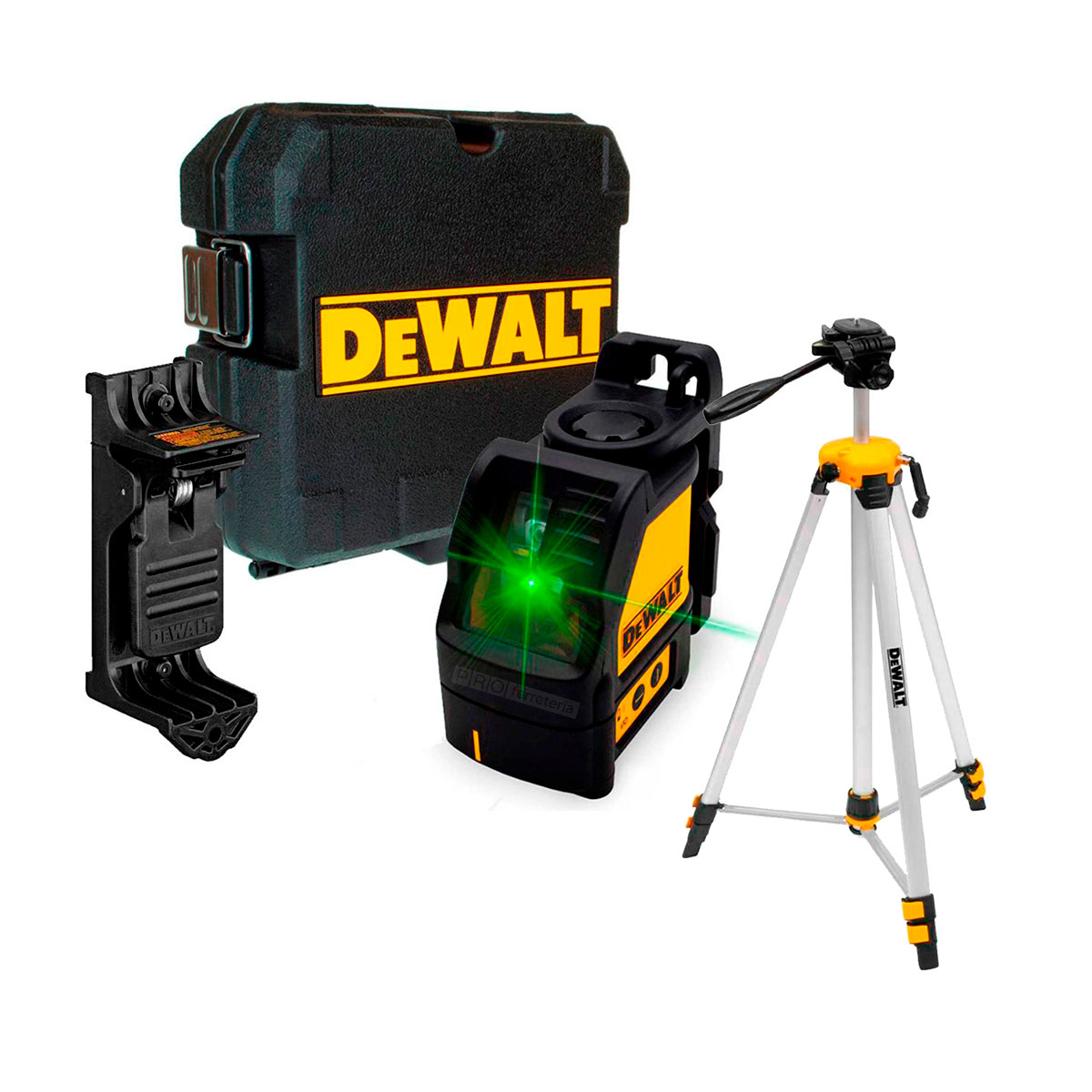 dewalt-laser dw088cg más tripode