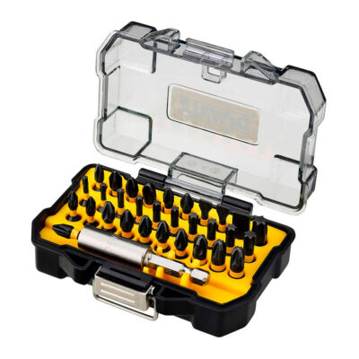 Extreme impact torsion driver bit set 