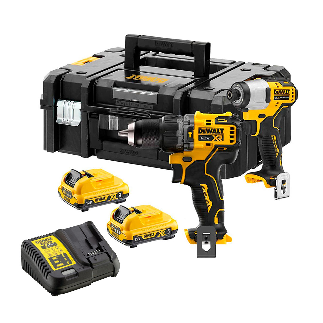 Kit herramientas Dewalt 12v